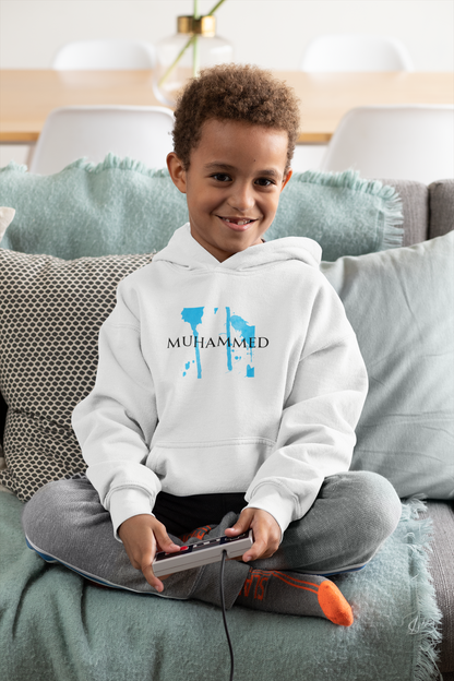 Personalised Kids Hoodie with Splash Design – Custom Name Gift for Children