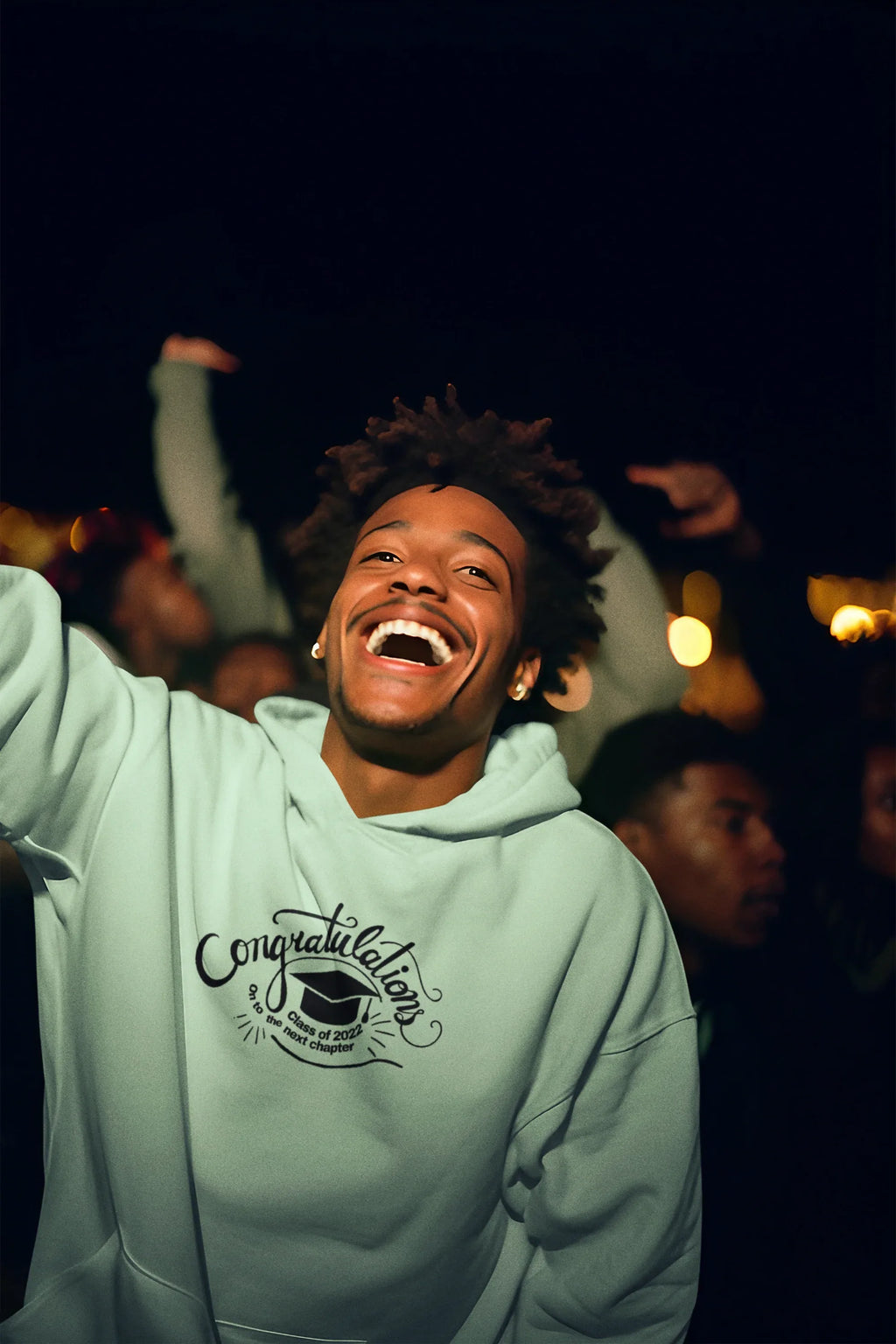 Hooded Sweatshirt - On to the Next Chapter Graduation - Alley Crafters