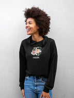 Personalised Floral Initial Sweatshirt | Custom Name Crewneck - Alley Crafters