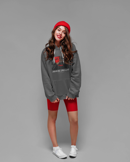 Hoodie Unisex- 'Dream Big Stay Woke' Inspirational Design