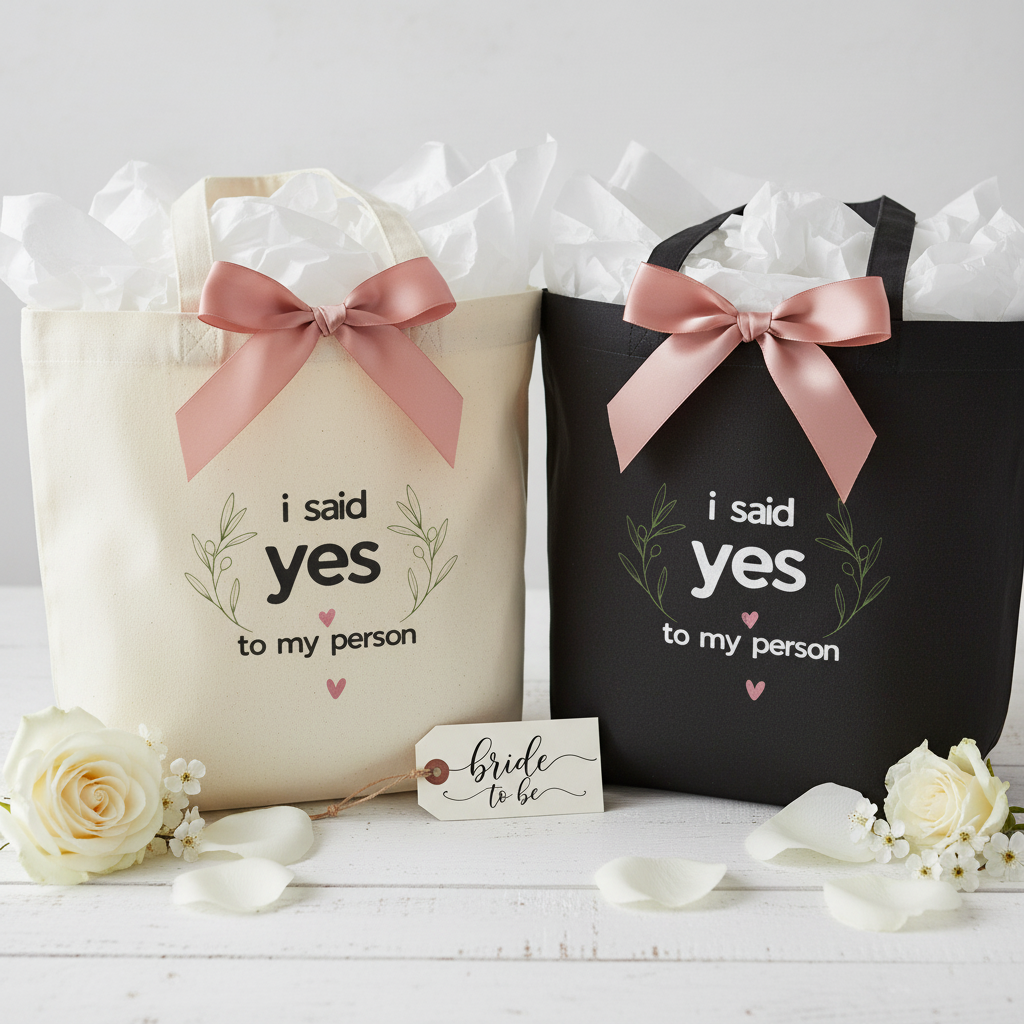I Said Yes Tote - Both Gift Wrapped