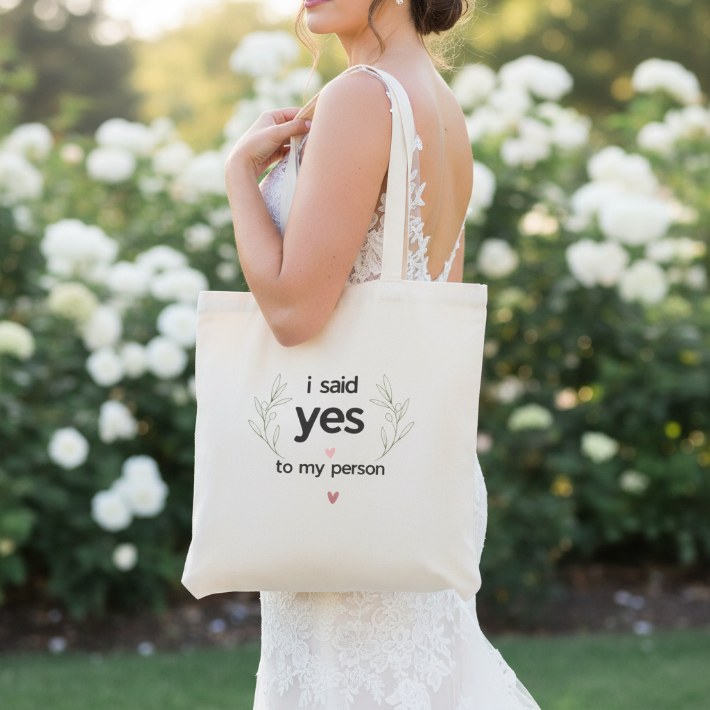 I Said Yes Tote - Bride Carrying