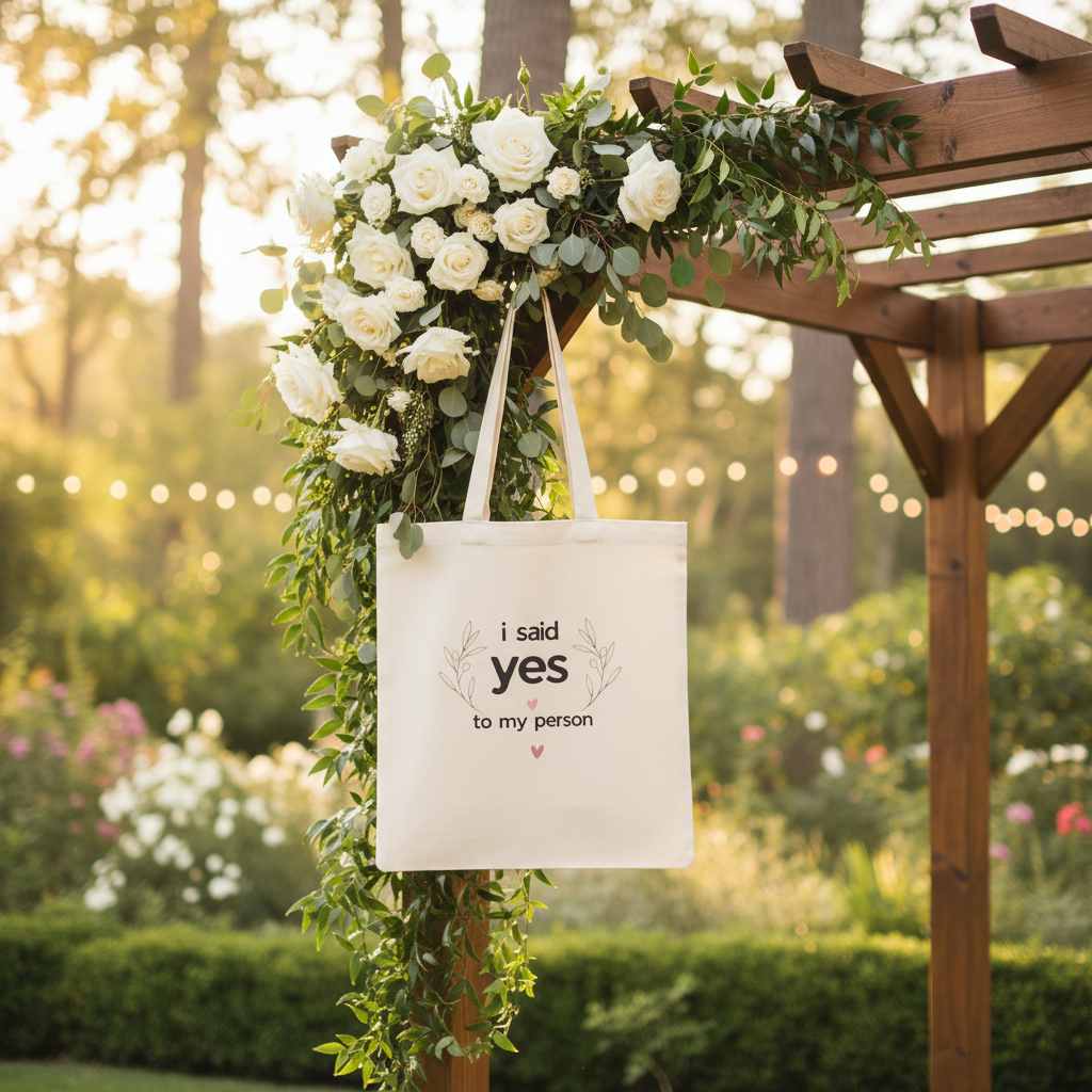 I Said Yes Tote - Wedding Arch