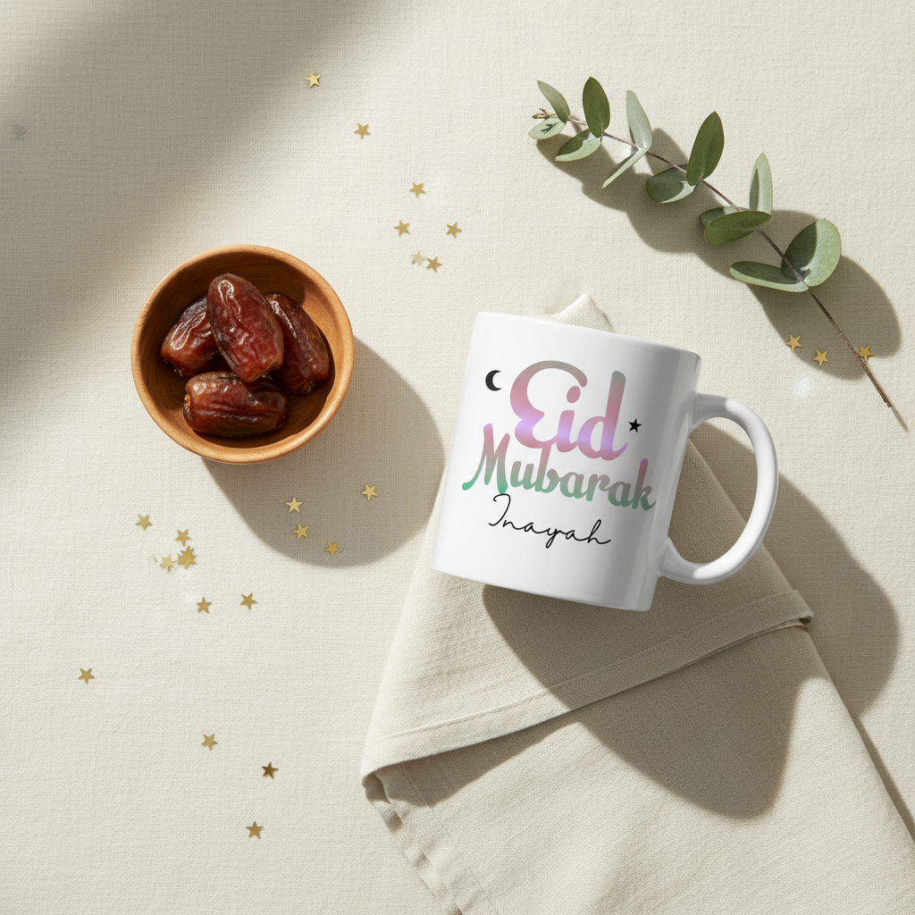 Inayah mug flat lay