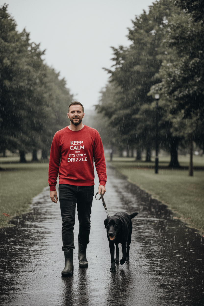 Custom Keep Calm and… Sweatshirt | Personalised Funny Gift - AlleyCrafters