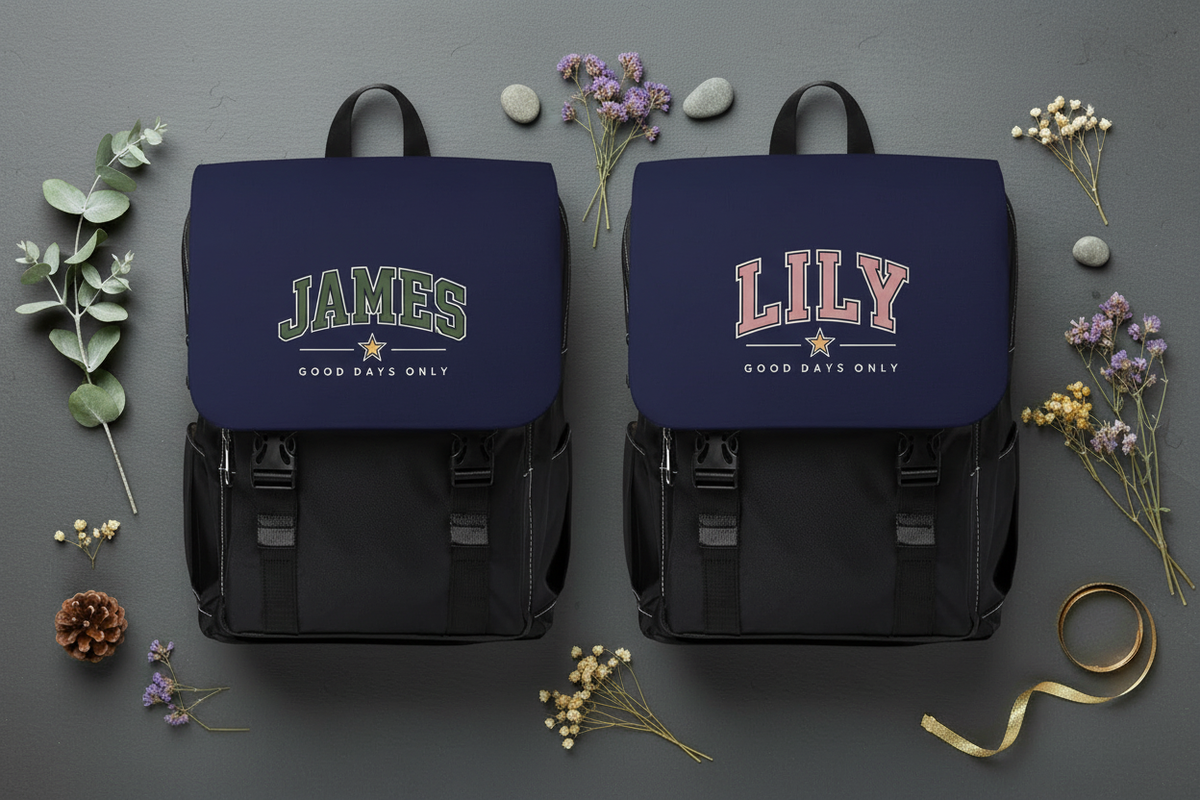James & Lily Flat Lay