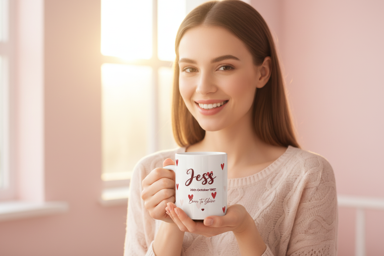 Jess Heart Mug