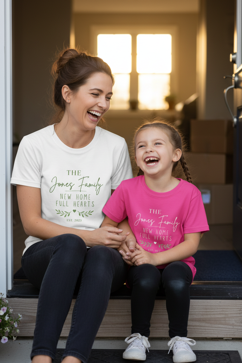 Jones Family mum and daughter