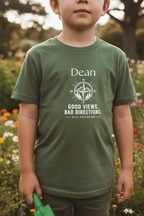 Kids' Compass Tee — Dean Lifestyle Mockup