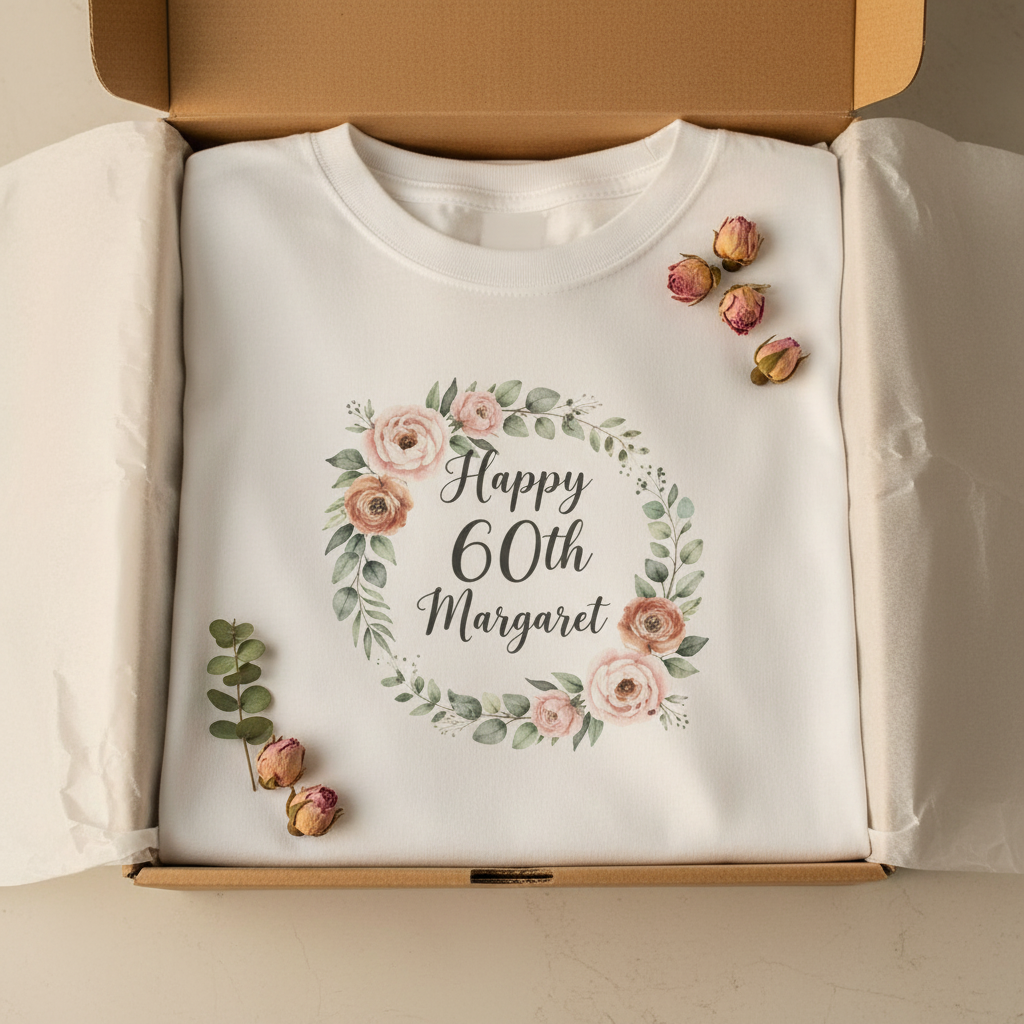 Kraft Box — Happy 60th Margaret