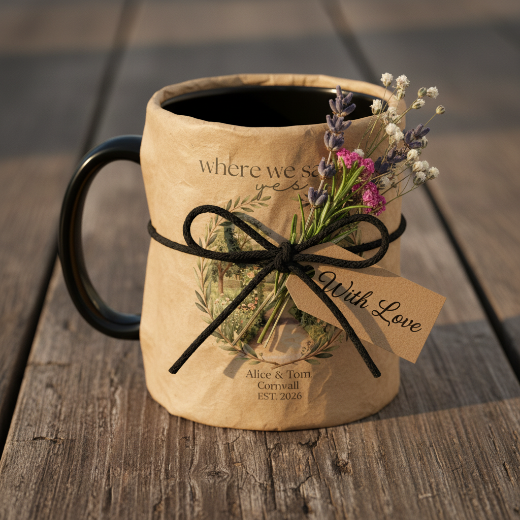Kraft Paper & Black Twine – Alice & Tom – Cornwall
