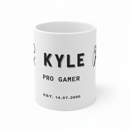 Kyle Gamer Mug Front