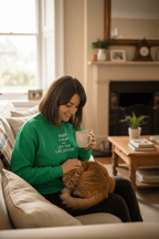 Custom Keep Calm and… Sweatshirt | Personalised Funny Gift - AlleyCrafters