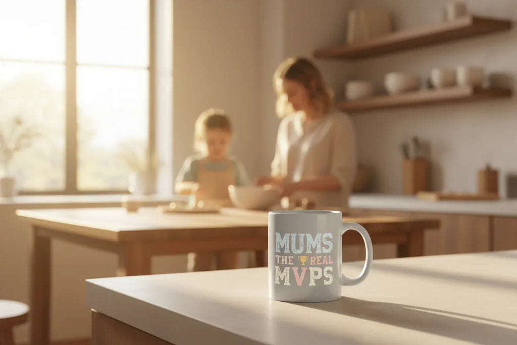Mums The Real MVPs Mug - Mother’s Day Coffee Cup - Alley Crafters