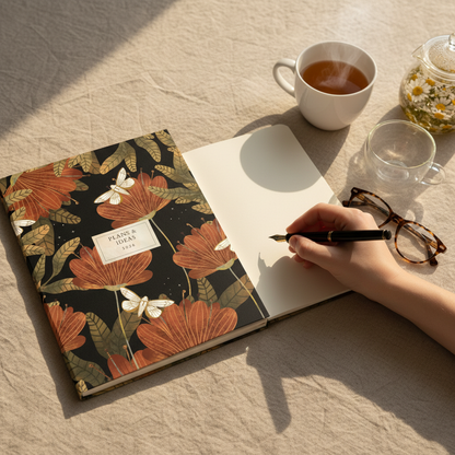 Linen bed morning light