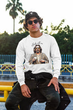 Long Sleeve Tee - Abide with Me Inspirational T-Shirt - Alley Crafters