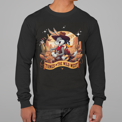 Long Sleeve Tee - Tunes in the Wild West