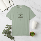 Mint green graduation T-shirt with 'Dear future, I'm ready' and class of 2026 print