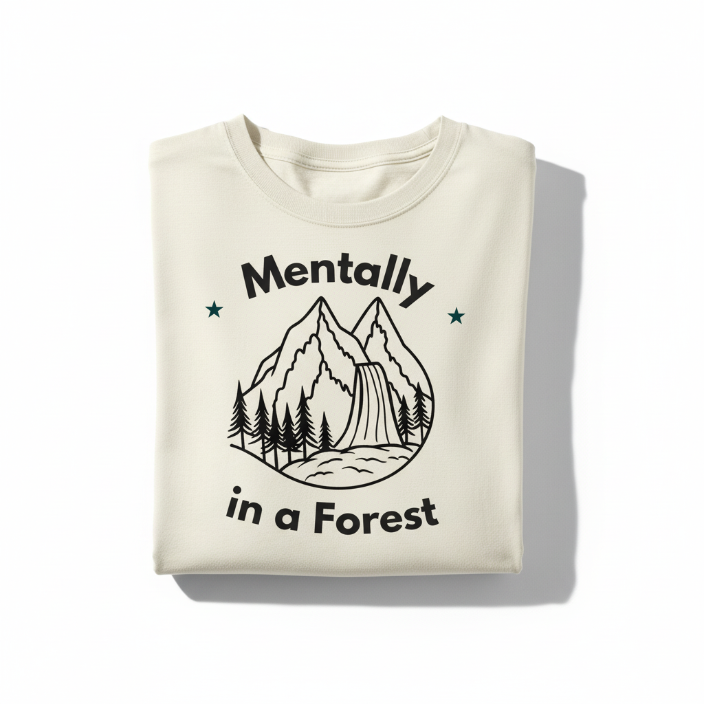 Mentally in a Forest T-shirt