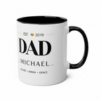 Michael Dad mug mockup