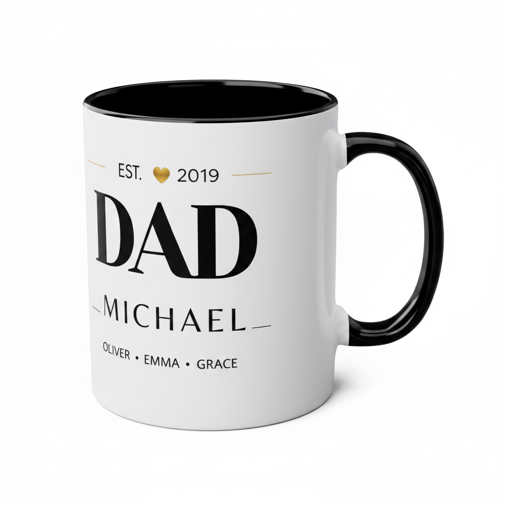 Michael Dad mug mockup