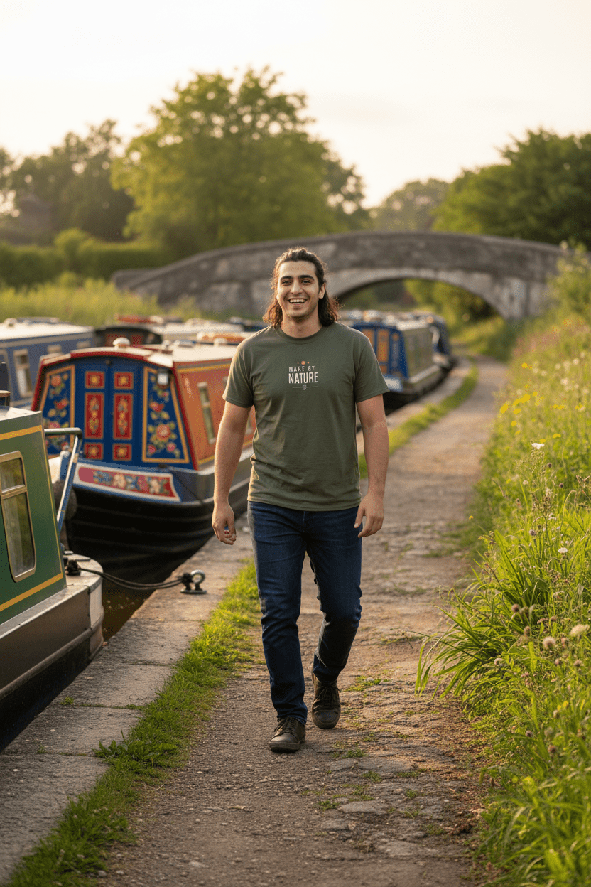 Made By Nature T-Shirt — Minimal Eco Graphic Tee - AlleyCrafters