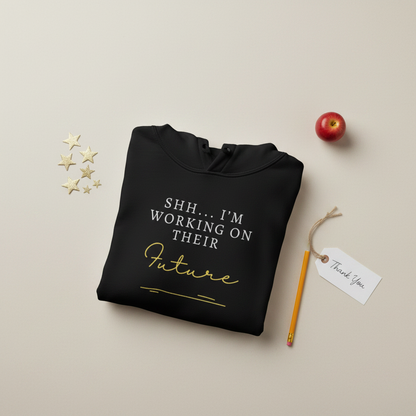 Minimal flat lay with gift tag