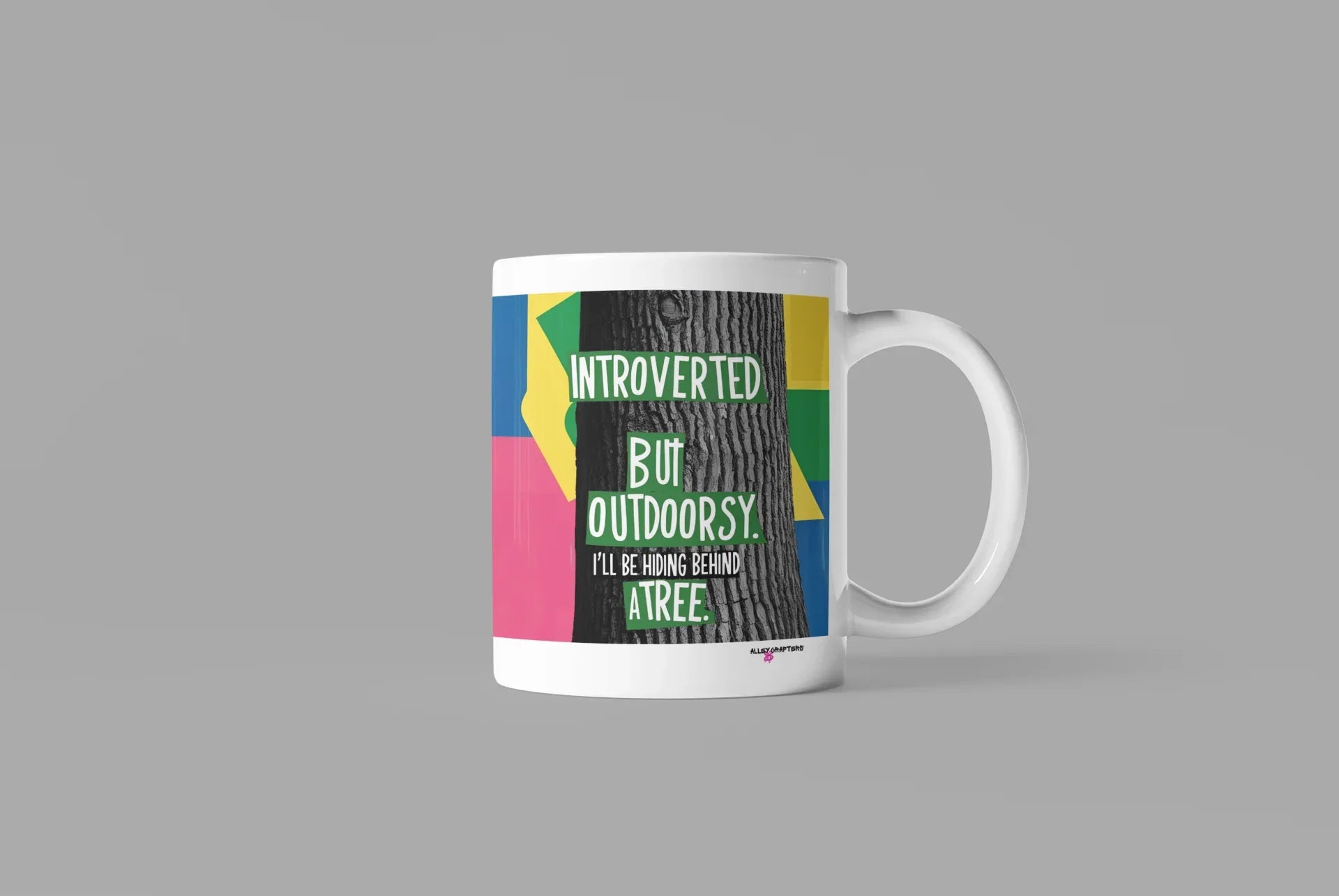 Introverted Outdoorsy Mug - Alley Crafters