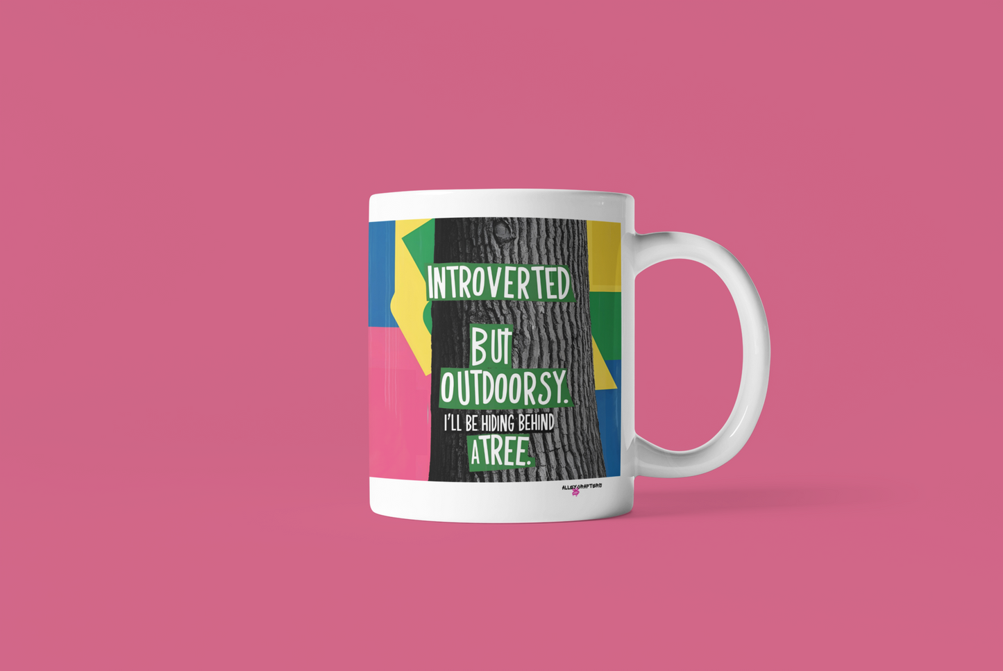 Introverted Outdoorsy Mug