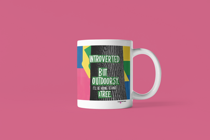 Introverted Outdoorsy Mug