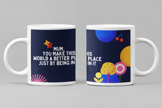 Mug Mum Quote Ceramic