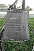 Definition Tote Bag — Personalised Gift Canvas Cotton Tote - Alley Crafters