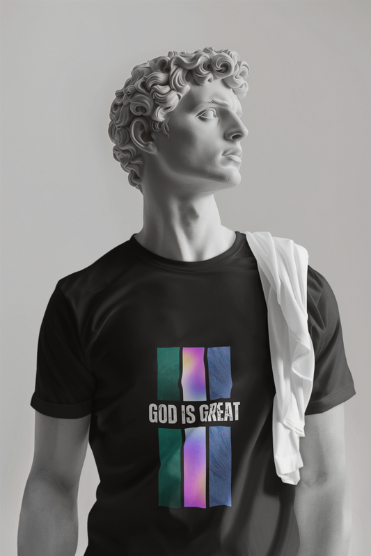 Religious Graphic Tee - God Is Great Unisex Softstyle T-Shirt