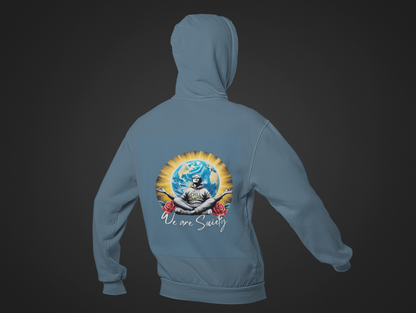Hooded Sweatshirt - 'we are society' Design