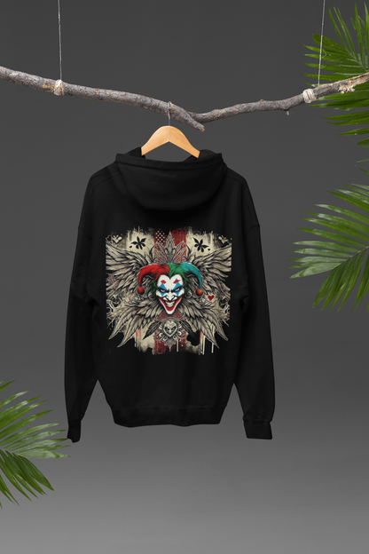 Hoodie - Joker Graphic Print for Fans of Villains