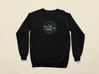 Cat Dad Sweatshirt — Retro Sunburst Cat Lover Crewneck - Alley Crafters