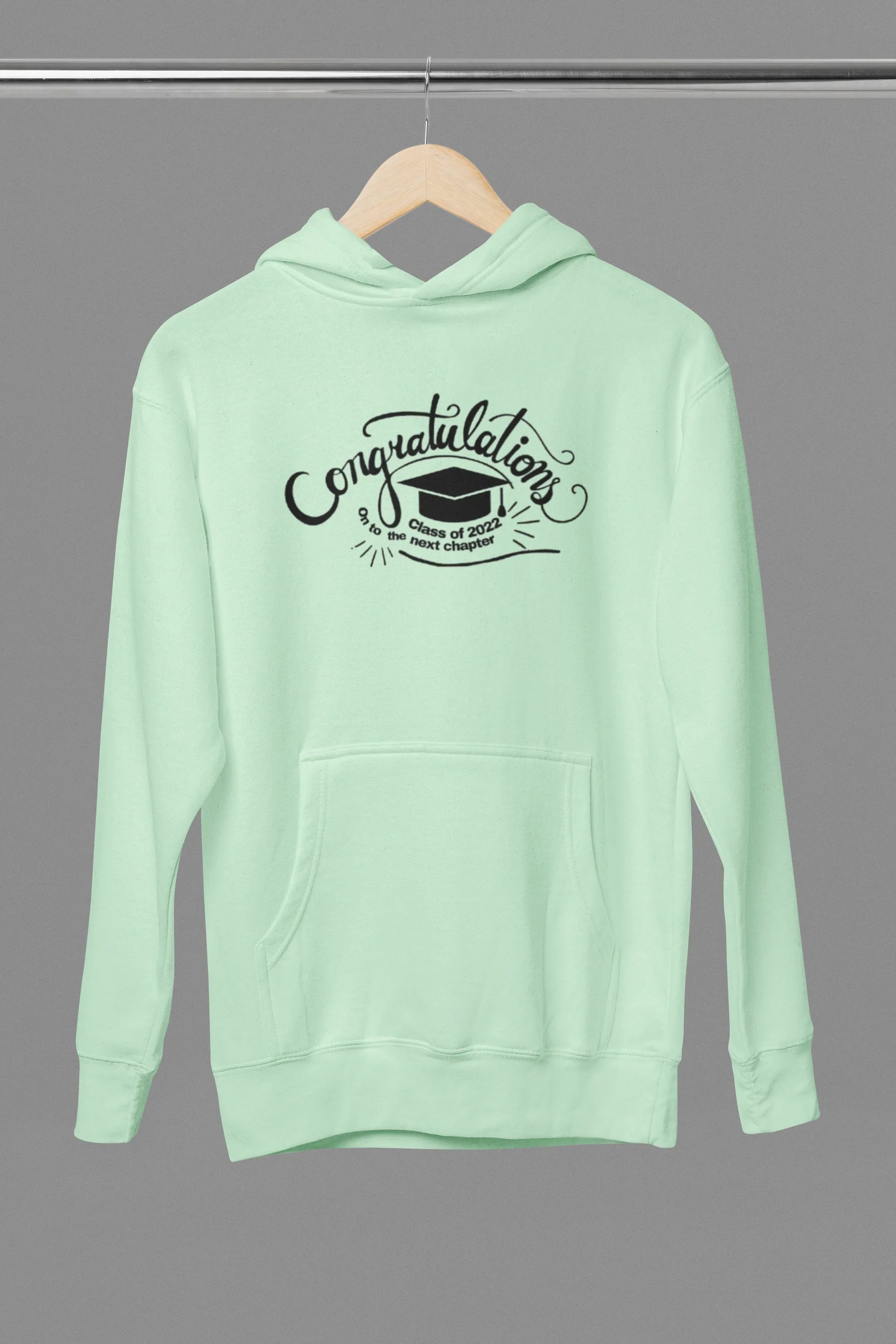 Hooded Sweatshirt - On to the Next Chapter Graduation - Alley Crafters