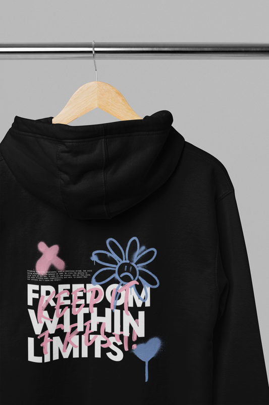 Hooded Sweatshirt - Freedom Within Limits