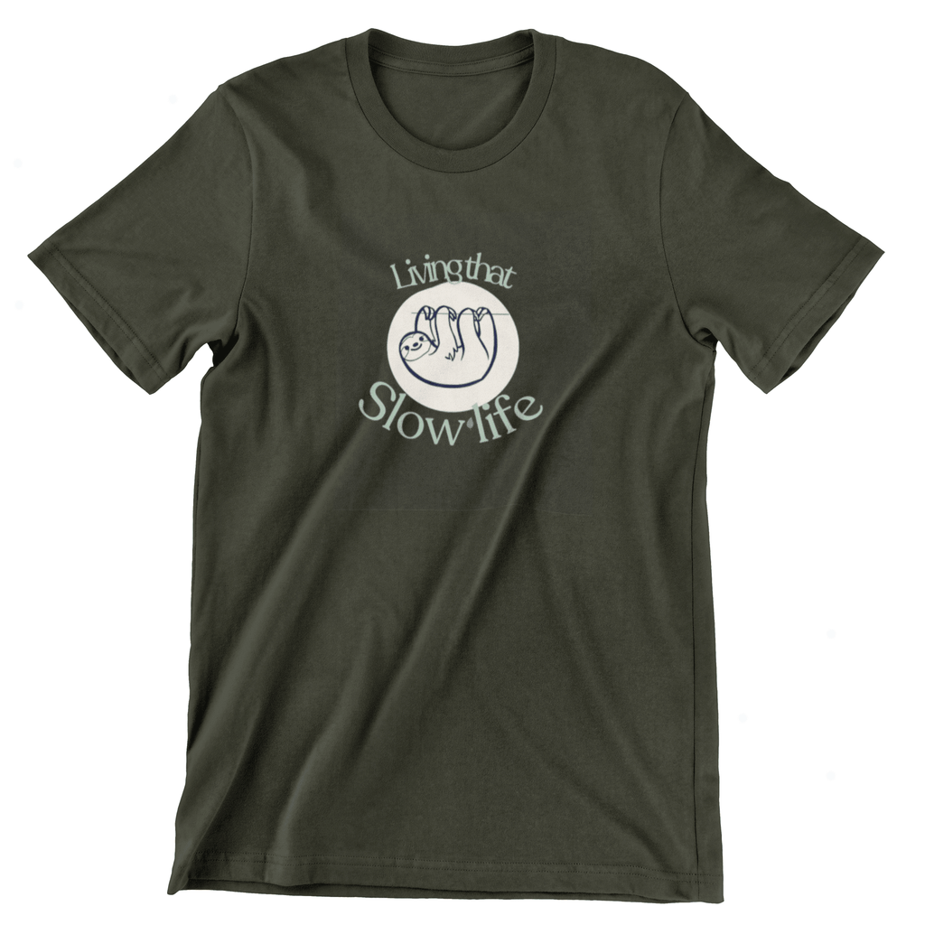Living That Life T-Shirt | Slow Life, Plant Life, Cat Life & Dog Life - AlleyCrafters