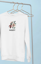 Personalised Floral Initial Sweatshirt | Custom Name Crewneck - Alley Crafters