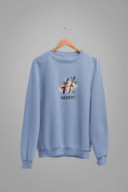 Personalised Floral Initial Sweatshirt | Custom Name Crewneck - Alley Crafters