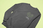 “Vegan ♥” Sweatshirt — Kind & Conscious - Alley Crafters