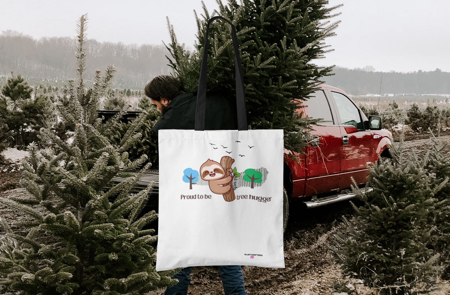 Proud Tree Hugger - Tote Bag