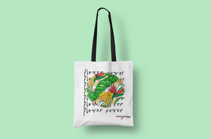 Flower Power Tote Bag