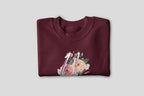 Personalised Floral Initial Sweatshirt | Custom Name Crewneck - Alley Crafters