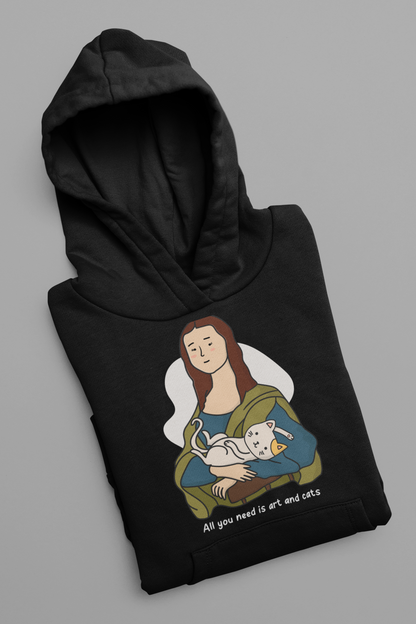 Art and Cats Hoodie