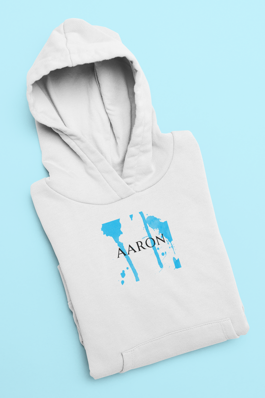 Personalised Kids Hoodie with Splash Design – Custom Name Gift for Children