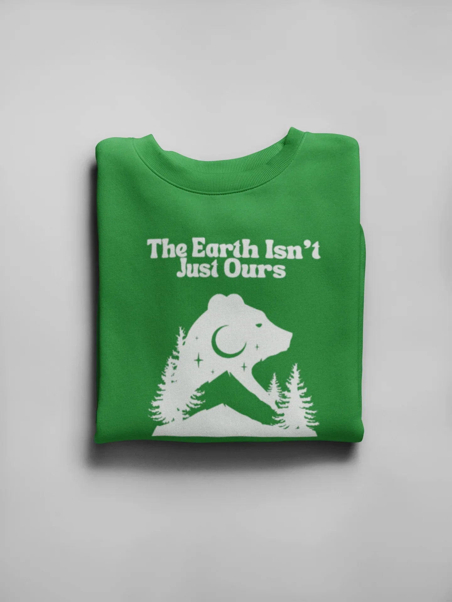 The Earth Isn't Just Ours" Forest Moon Graphic - Alley Crafters