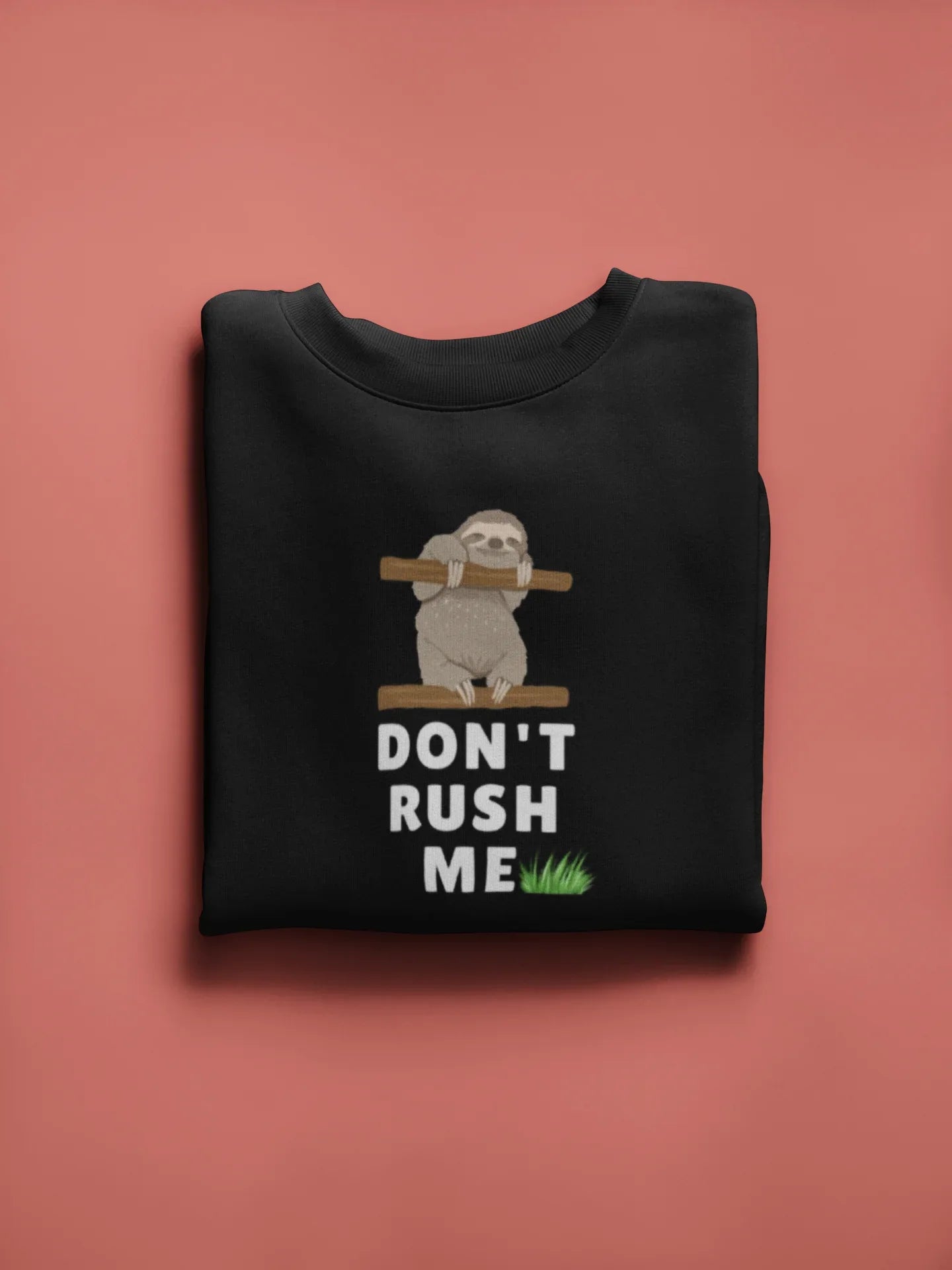 Don’t Rush Me Sloth Sweatshirt – Funny Animal Jumper - Alley Crafters