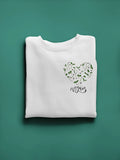 “Vegan ♥” Sweatshirt — Kind & Conscious - Alley Crafters